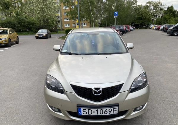 Mazda 3 cena 6499 przebieg: 191645, rok produkcji 2005 z Poznań małe 667